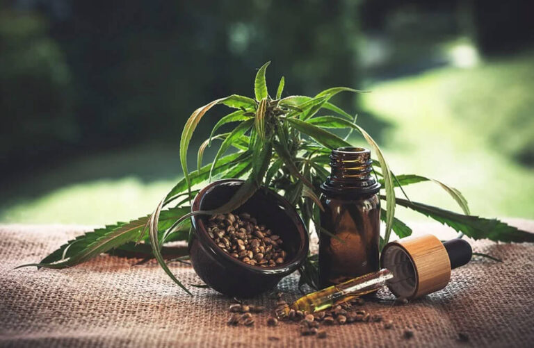 effets du CBD : illustration représentant les bienfaits du cannabidiol sur la santé