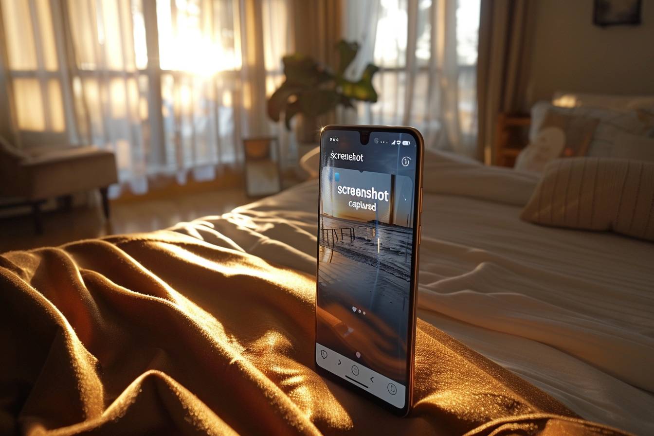 capture d’écran Instagram : illustration d’une capture d’écran d’une story Instagram