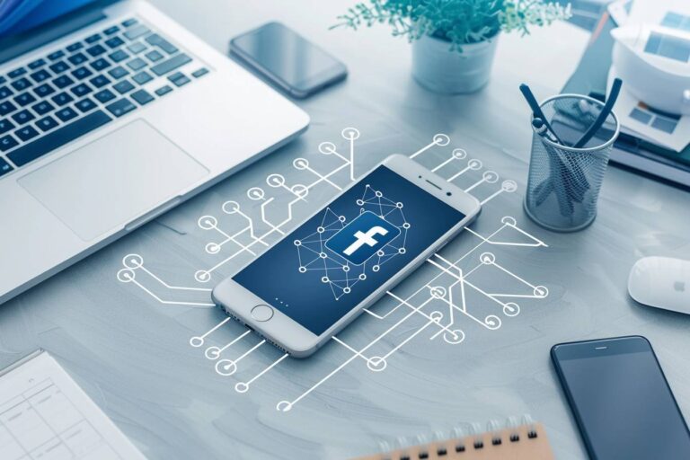 connexion automatique Facebook : illustration de la connexion sécurisée à un compte Facebook sur un appareil