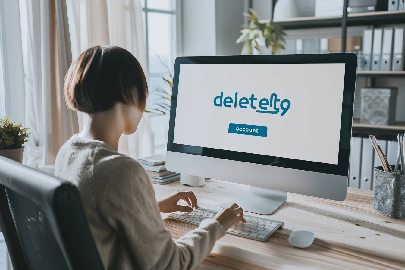 suppression compte AliExpress : illustration de la suppression d'un compte utilisateur sur une plateforme de e-commerce