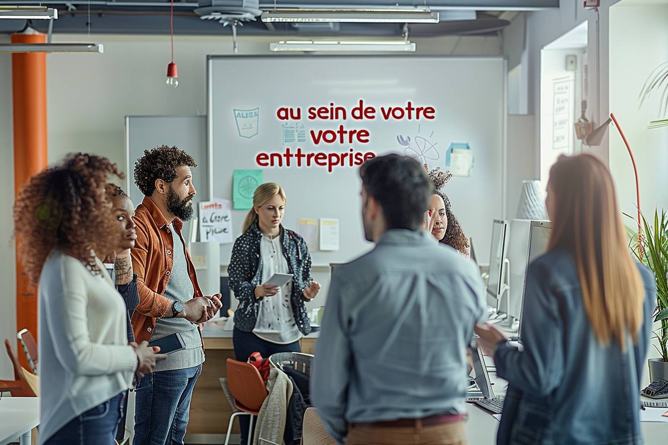 au sein de votre entreprise : représentation symbolique de l'essence et de la culture d'une entreprise