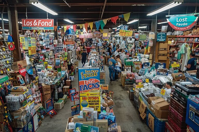 colis perdus : piles de colis non récupérés prêts pour la vente