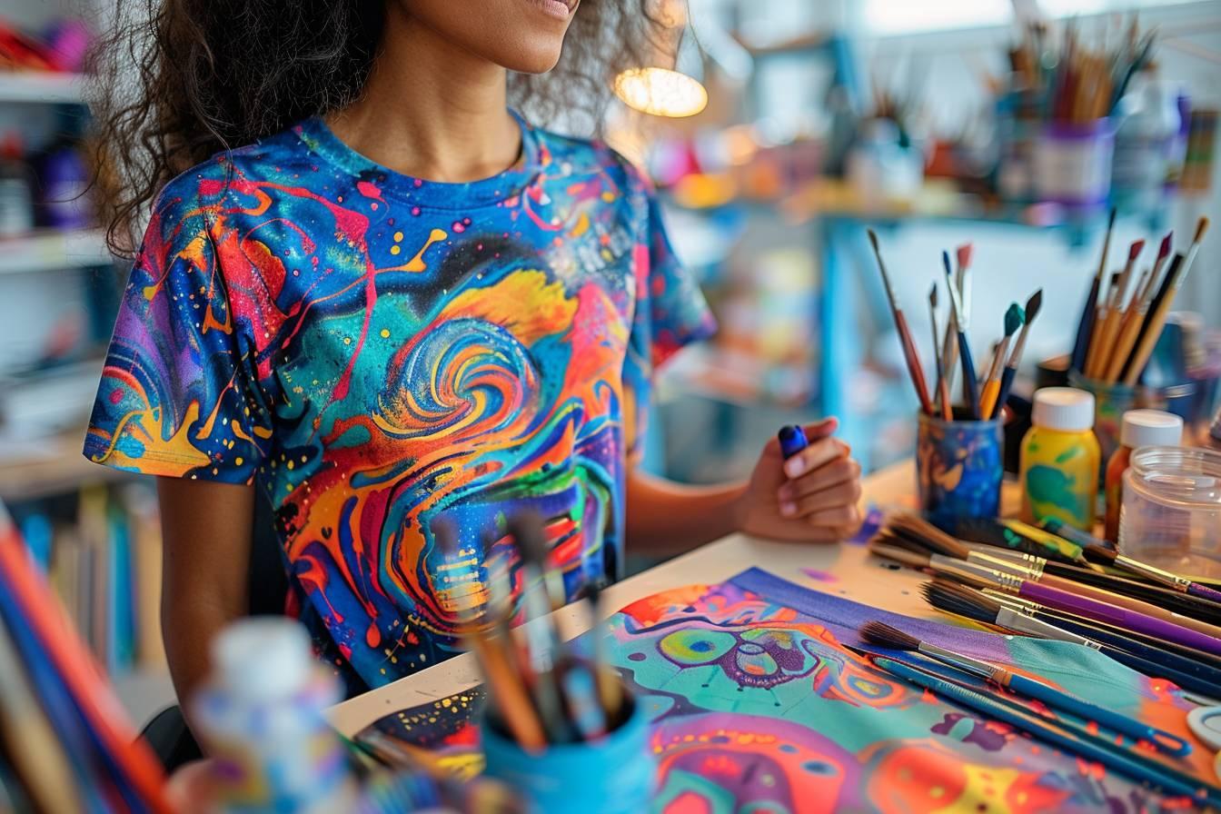 t-shirts de créateur : t-shirt unique et stylé avec design personnalisé