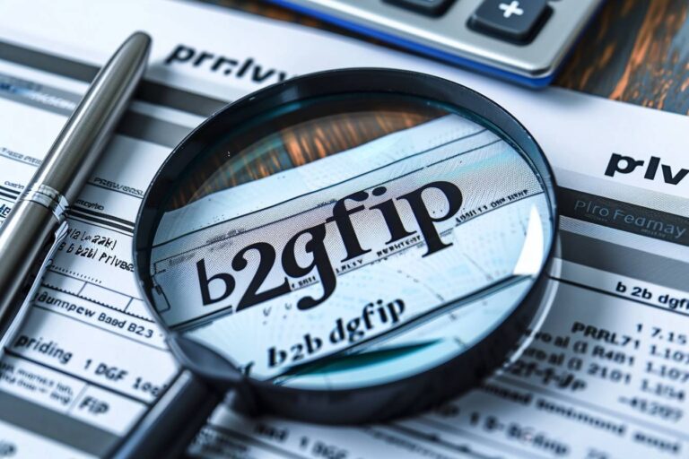 prélèvement B2B DGFIP : illustration d'un relevé bancaire avec un prélèvement marqué 'prlv b2b dgfip'