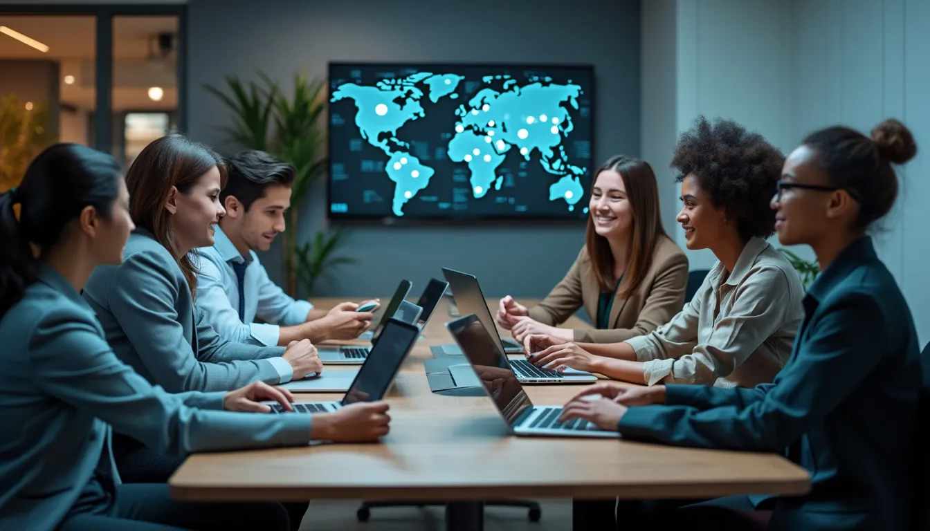 alternatives à ChatGPT : représentation visuelle des différentes IA concurrentes