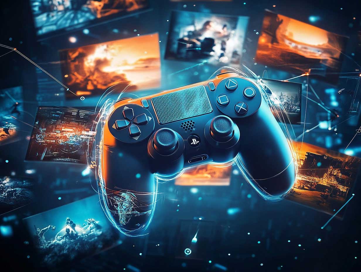 intelligence artificielle jeu vidéo : représentation graphique d'un personnage de jeu vidéo créé par IA