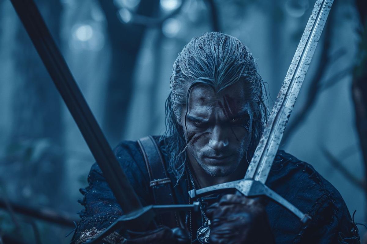 The Witcher 4 : illustration du personnage principal Geralt de Riv dans un univers fantastique
