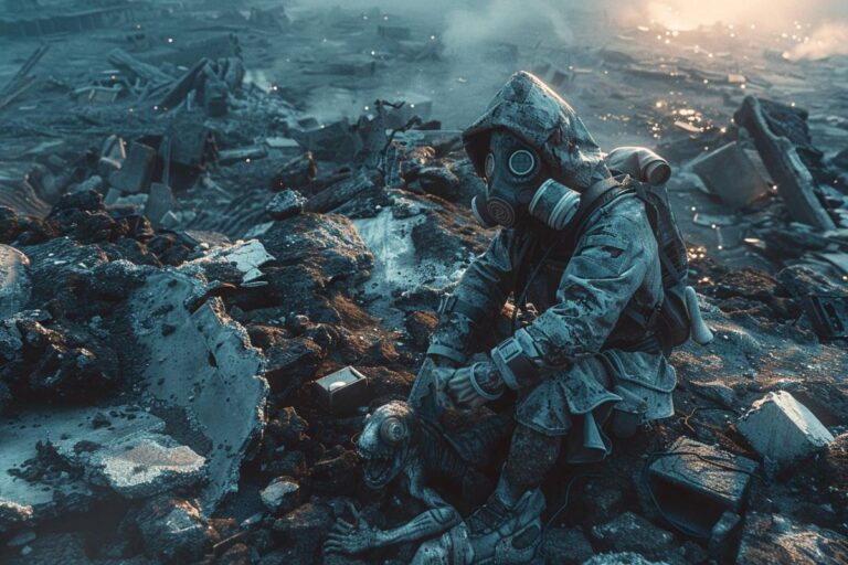 S.T.A.L.K.E.R. 2 : image représentant l'univers post-apocalyptique de la Zone avec des personnages et créatures mutantes