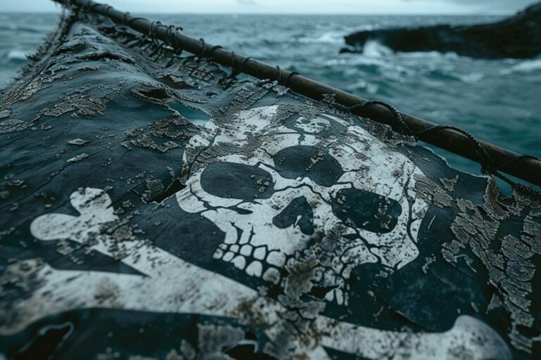 Skull and Bones : navire pirate affrontant des mers agitées