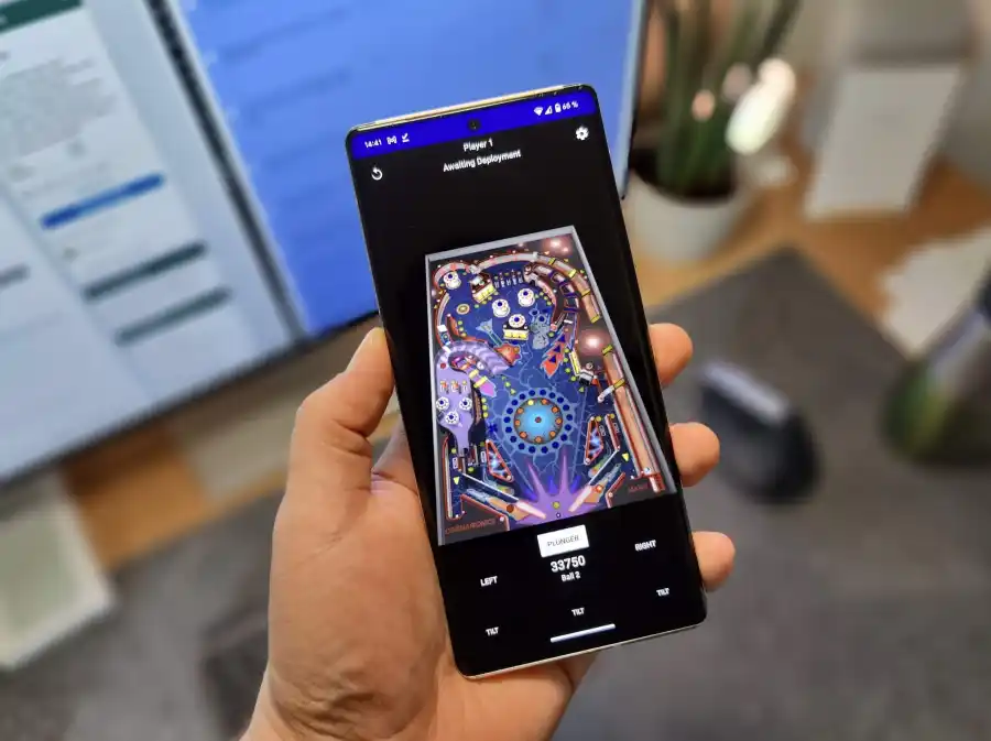 Space Cadet Pinball : capture d'écran du flipper culte de Windows XP sur mobile Android