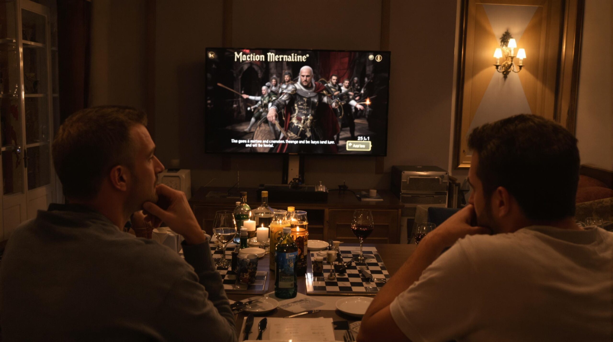 DOOM : image d'un personnage emblématique de DOOM dans un décor médiéval infernal