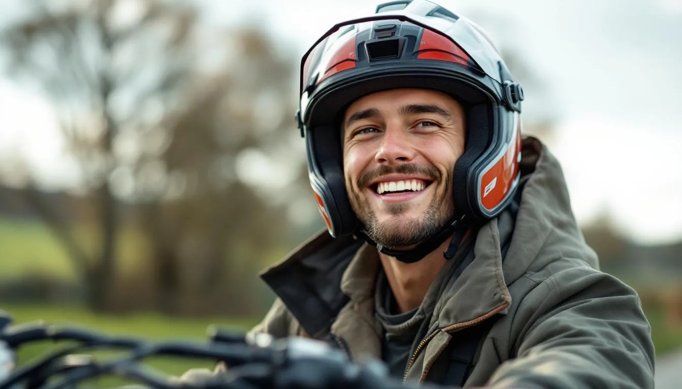 quad électrique adulte : image d'un quad électrique moderne en pleine nature