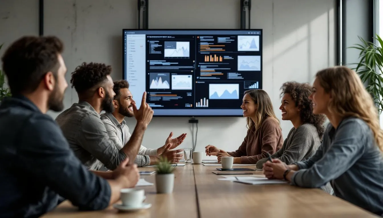 inbound marketing : illustration représentant une stratégie d'inbound marketing avec contenu digital et interaction client