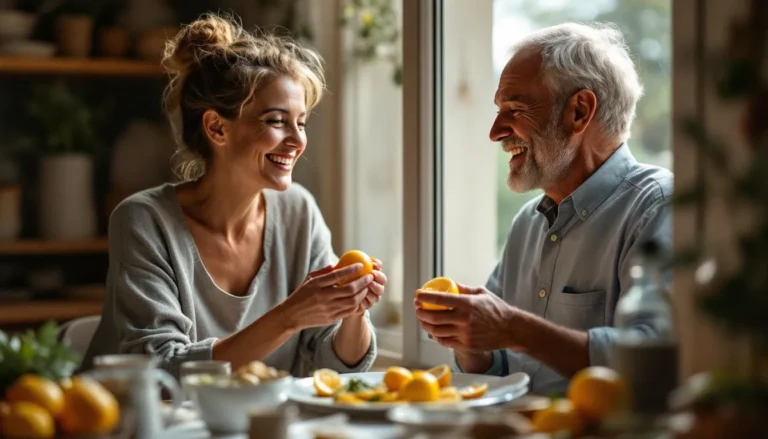 citron : citrons frais et coupés sur une planche à découper