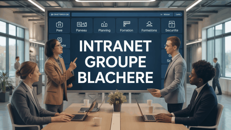 Collaborateurs intranet Groupe Blachere paie planning securite