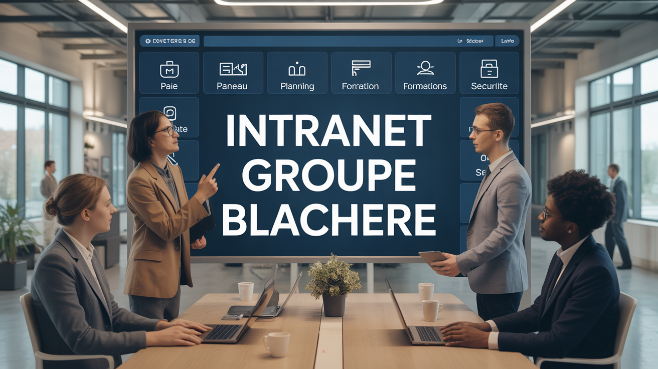 Collaborateurs intranet Groupe Blachere paie planning securite