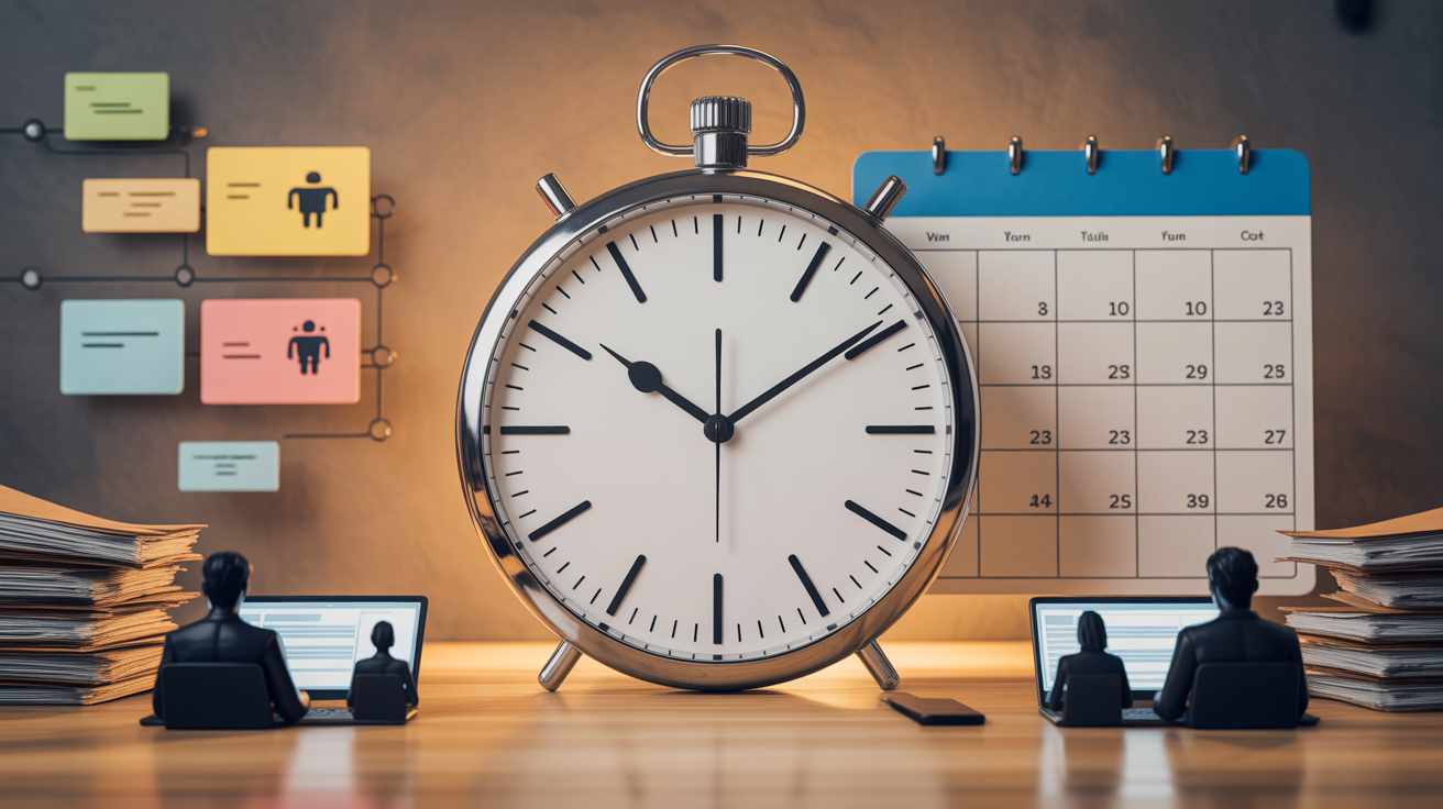 horloge calendrier automatisation pinterest 2025