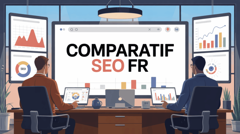 Comparatif SEO FR visuel Ubersuggest Ranxplorer