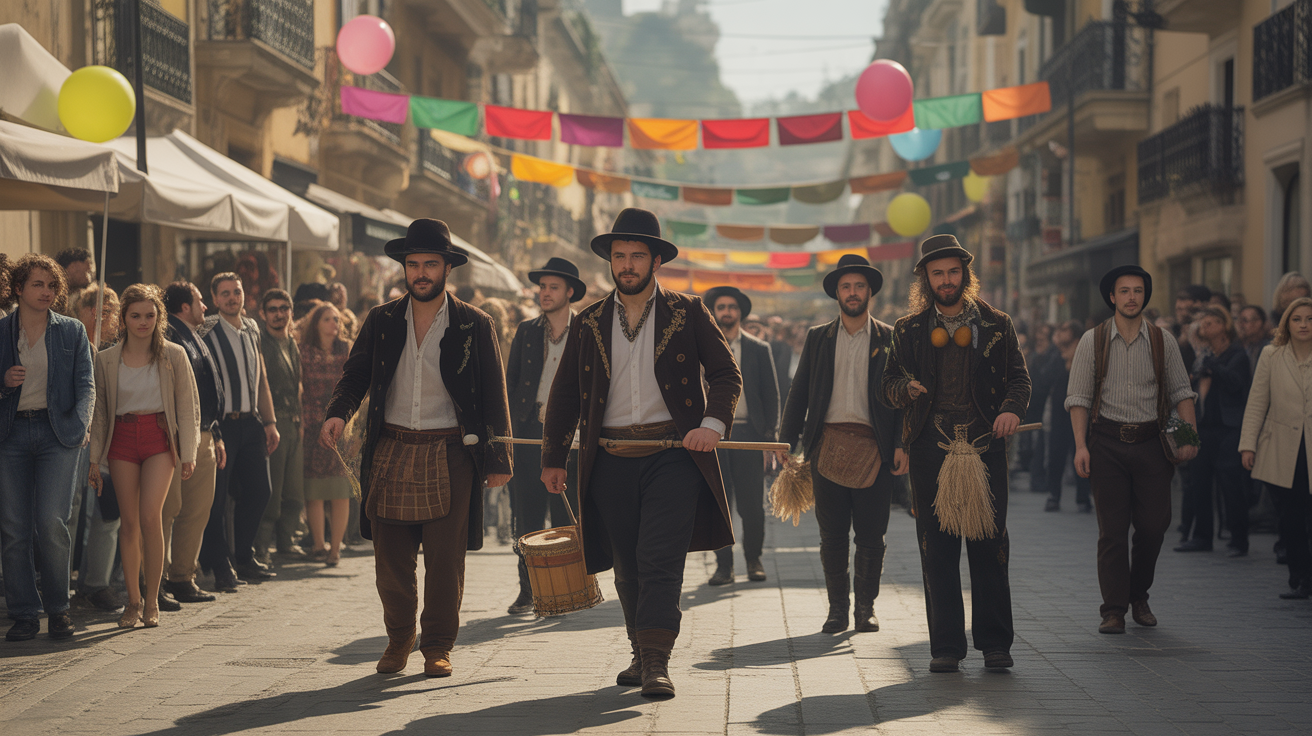 echassiers costumés festival metier evenementiel