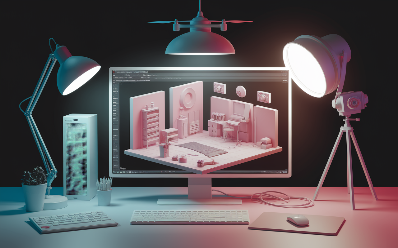 FOOH techniques studio creation 3D publicite digital