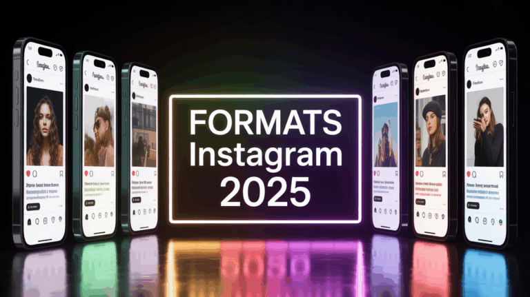 Formats Instagram 2025 posts mobiles au format portrait