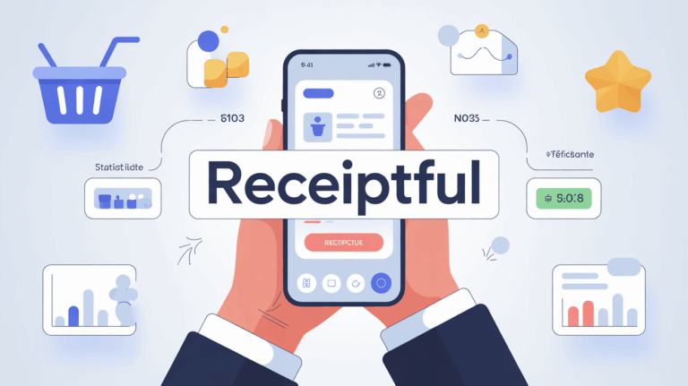 illustration receiptful recu digital smartphone main