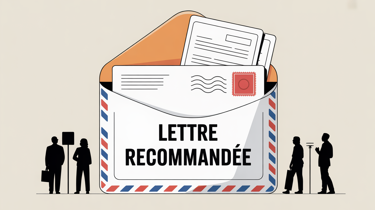 Lettre recommandée avec preuve et suivi