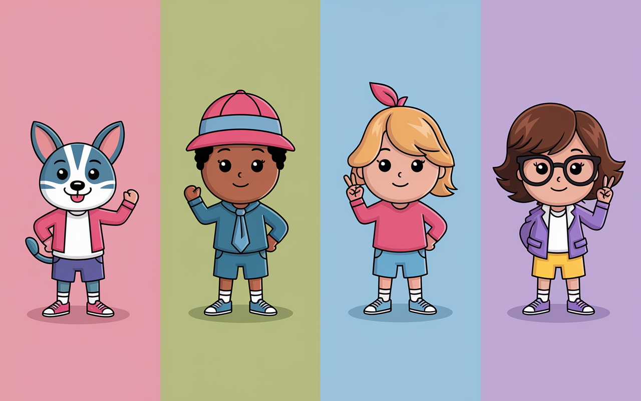 logo mascotte exemples mascottes typologies dessinées