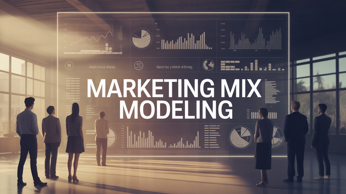 Marketing Mix Modeling autour tableau analyse et graphiques