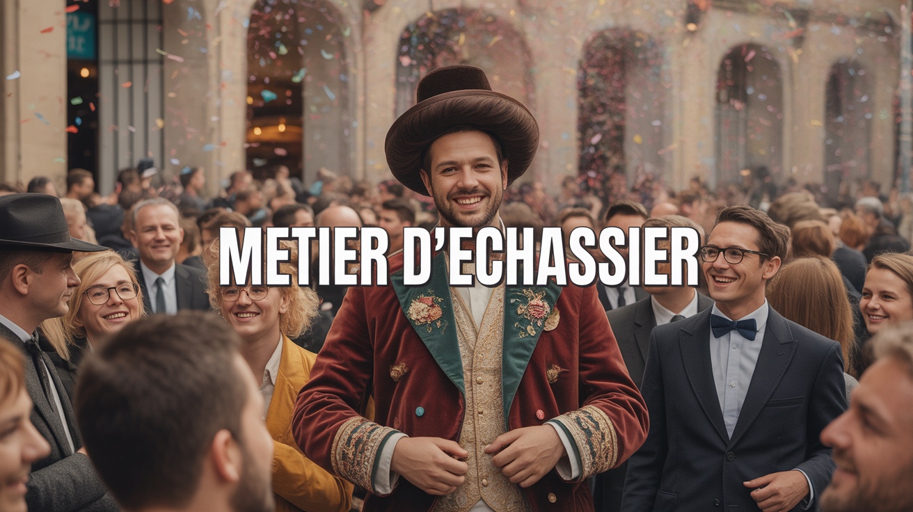 echassier en costume festif metier evenementiel