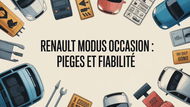Renault Modus occasion avis fiabilité