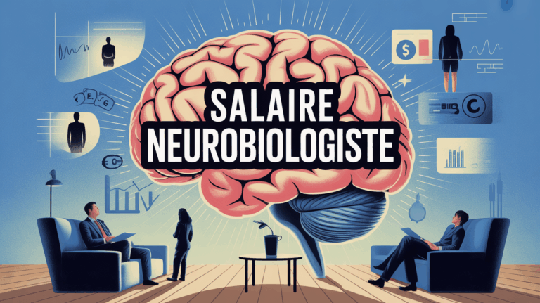 illustration salaire neurobiologiste cerveau pieces puzzle euro dollar