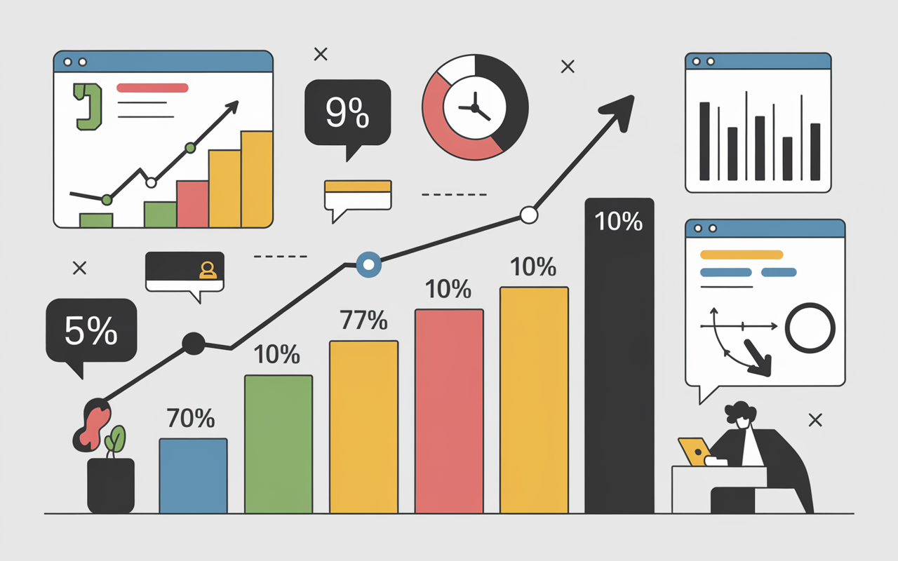 Statistiques TikTok taux complétion engagement 2025