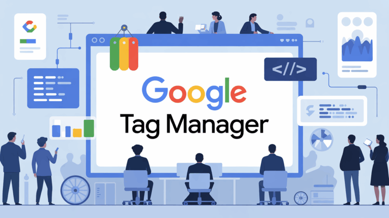 tableau de bord google tag manager pour gestion balises