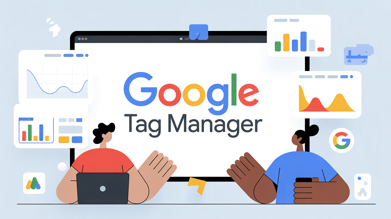 Google Tag Manager, tableau de bord, suivi marketing