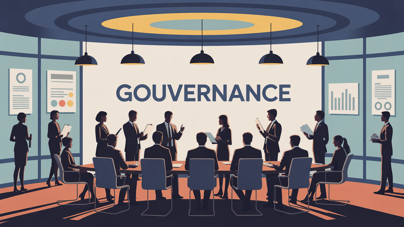 Illustration conseil gouvernance institutionnelle