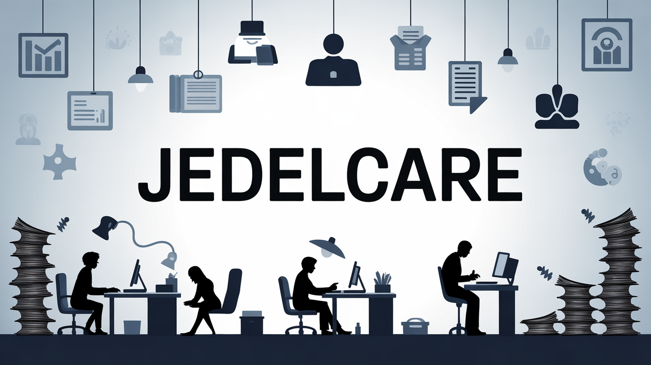 Tableau de bord Jedelcare, gestion administrative sécurisée