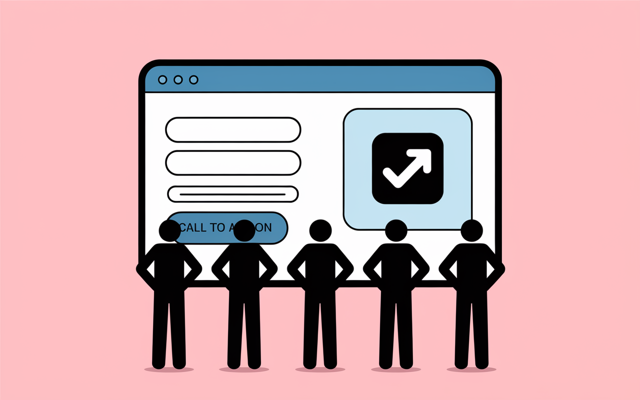 Landing page : formulaire, CTA, conversion