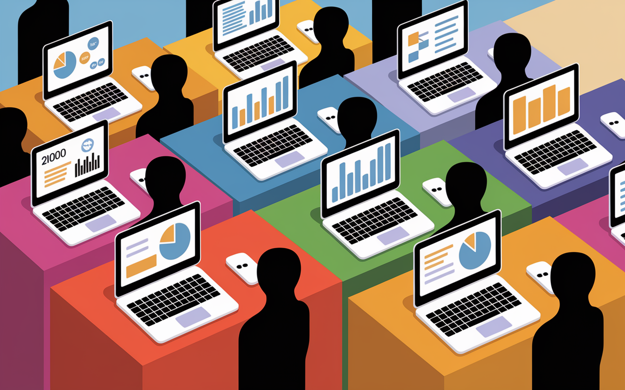 Tableau Excel KPI gratuit coloré chiffres et graphiques