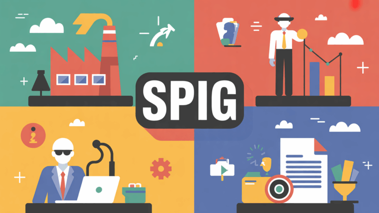 Illustration SPIG multi-secteurs usine sécurité atelier document