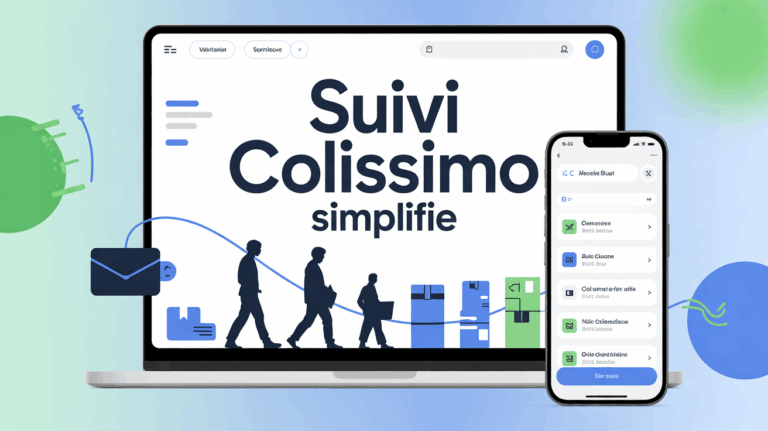 Tableau suivi Colissimo simplifie ordinateur mobile