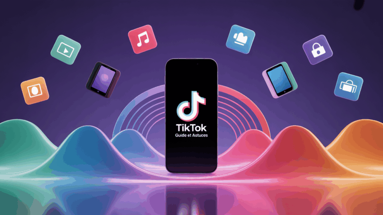 Smartphone centre TikTok guide astuces créativité SEO