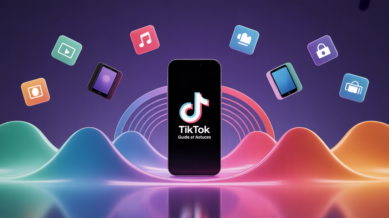 Smartphone centre TikTok guide astuces créativité SEO