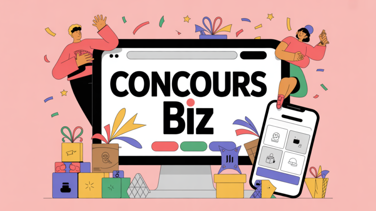 Concours Biz chasse lots ordinateur mobile