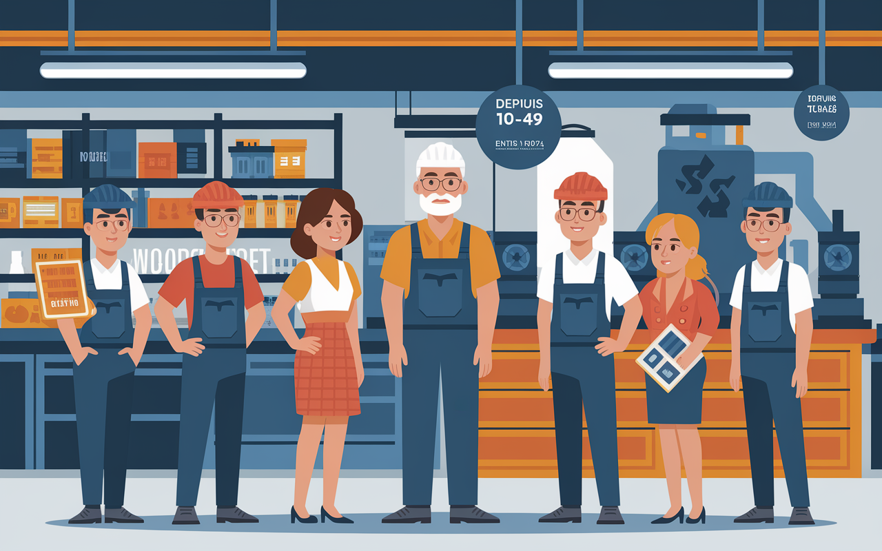 Equipe Durdem petite taille atelier 1974 badges