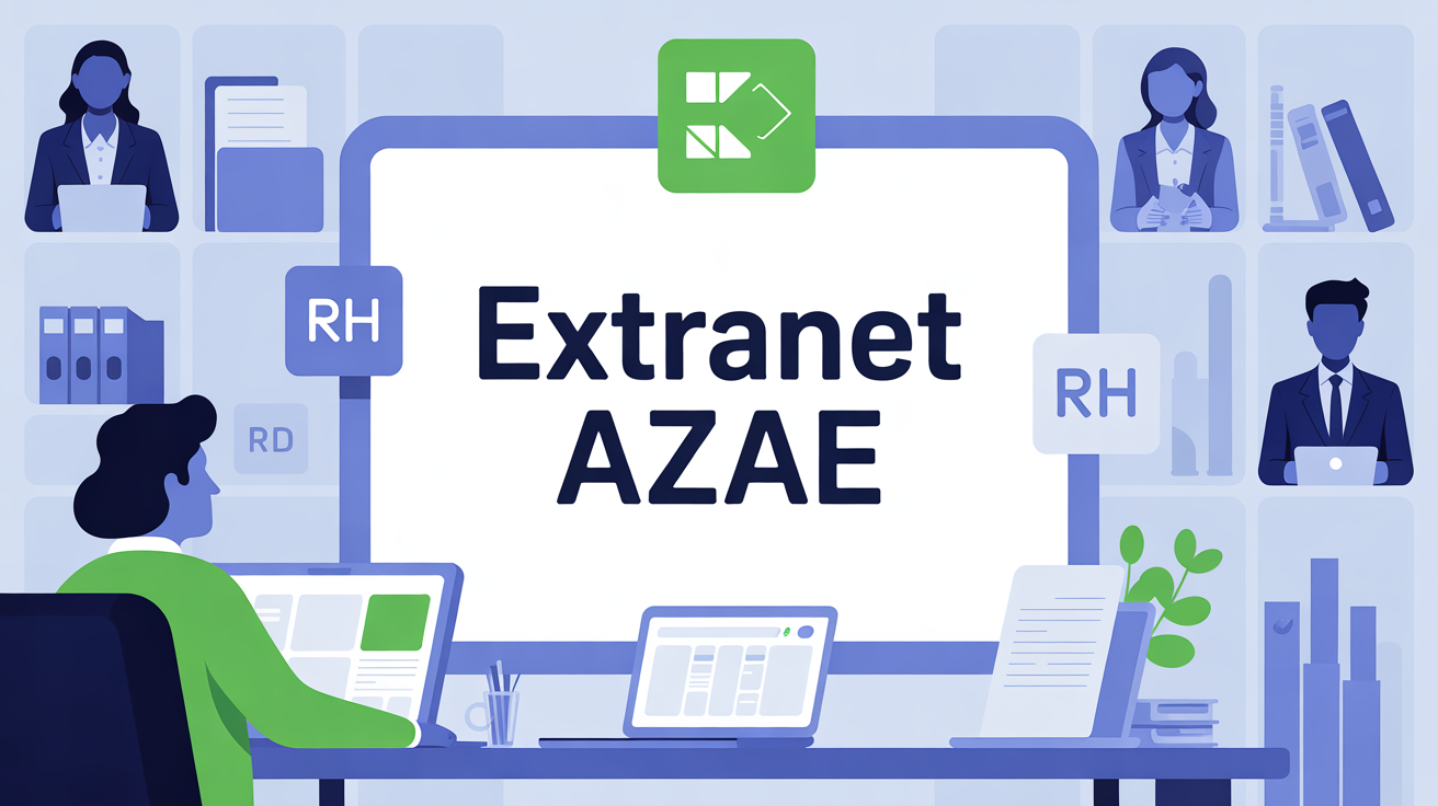 Portail extranet AZAE digital interactif RH