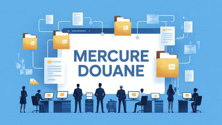 Tableau de bord Mercure Douane digitalisation guichet numérique