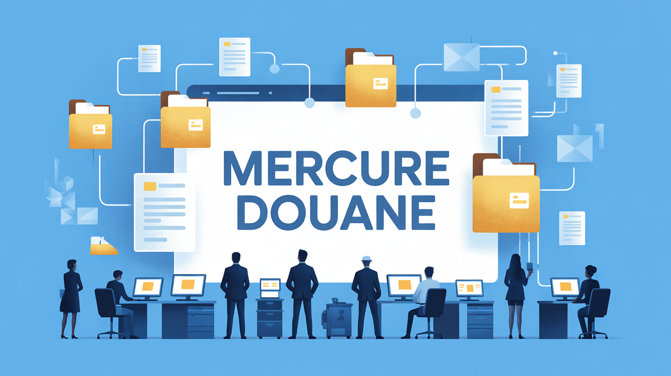 Tableau de bord Mercure Douane digitalisation guichet numérique
