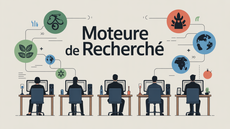 Scène moteur de recherche confidentialite ecologie partage