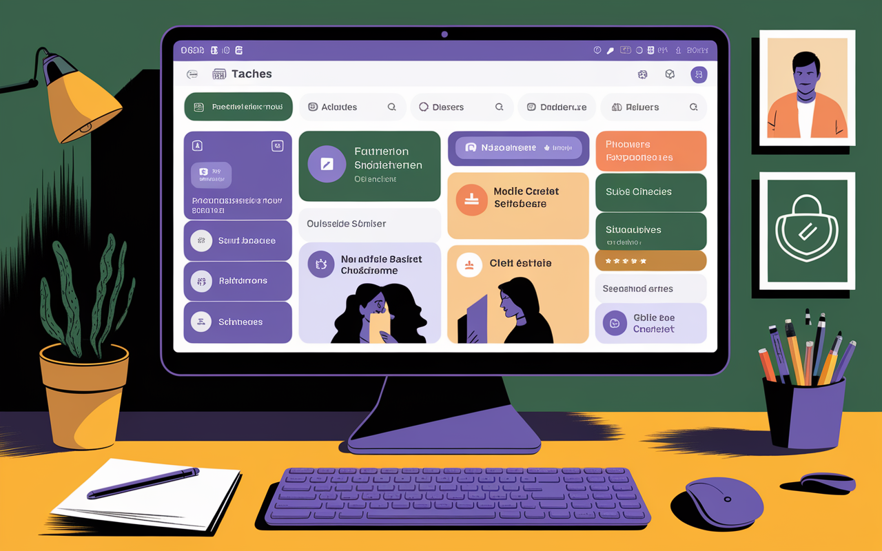 interface olinie gestion centralisee securite